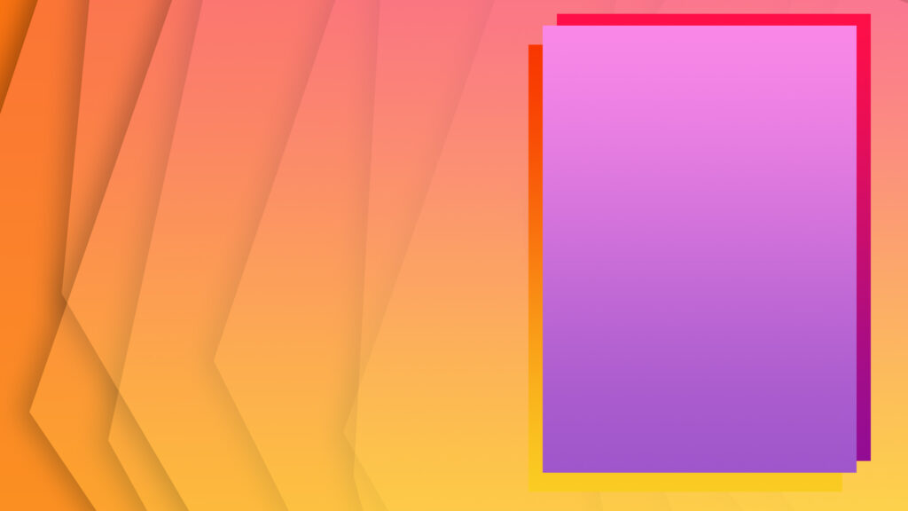Yellow gradient bg for thumbnail template with pink graphic