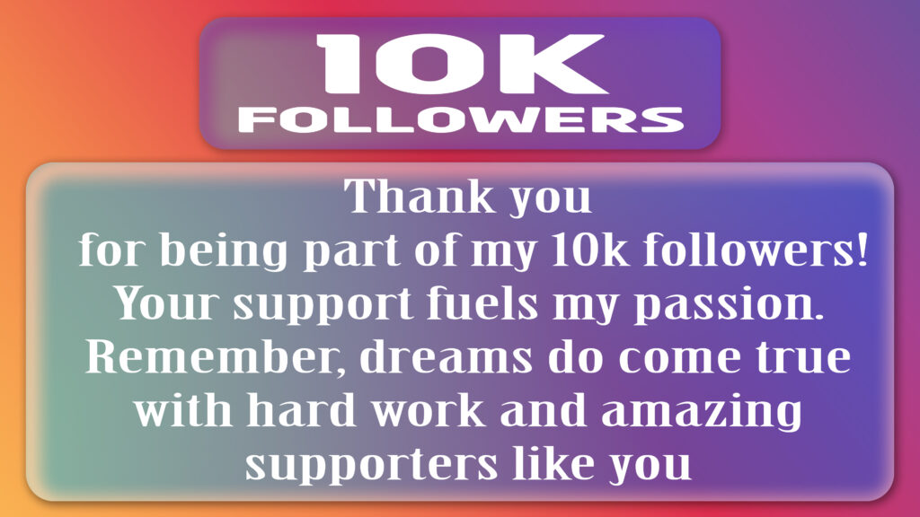 thank you msg for 10k followers png background