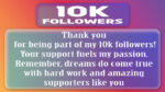 thank you msg for 10k followers png background