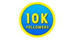 Insta 10k followers png in yellow color circle