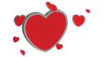 3D Heart transparent png full HD download