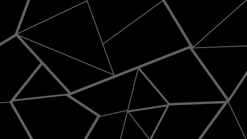 Black Color Abstract Background with triabgle lines