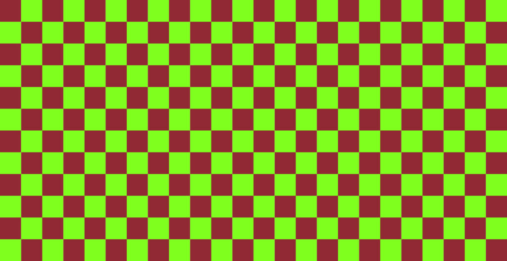 Brown and Green checked seamless background made of small squares of different colors