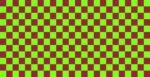 Brown and Green checked seamless background made of small squares of different colors