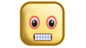 Brown freez emoji png transparent