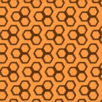 Brown pattern background for post instagram square size