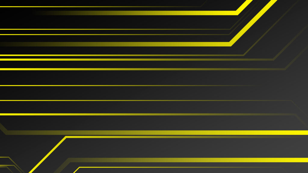 Dark color background with yellow color lines