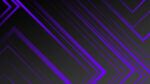 Futuristic technology background, Abstract purple light neon grey metallic black shadow triangle pattern design modern