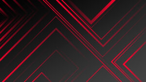 Futuristic technology background, Abstract red light neon grey metallic black shadow triangle pattern design modern