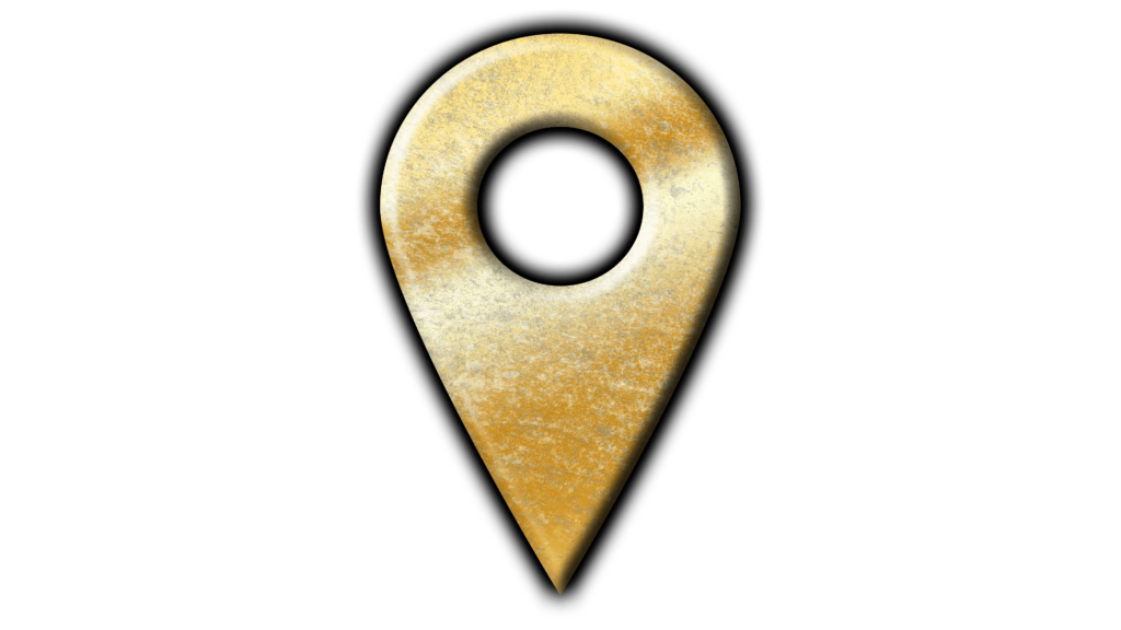 Golden texture location icon yellow color PNG free download