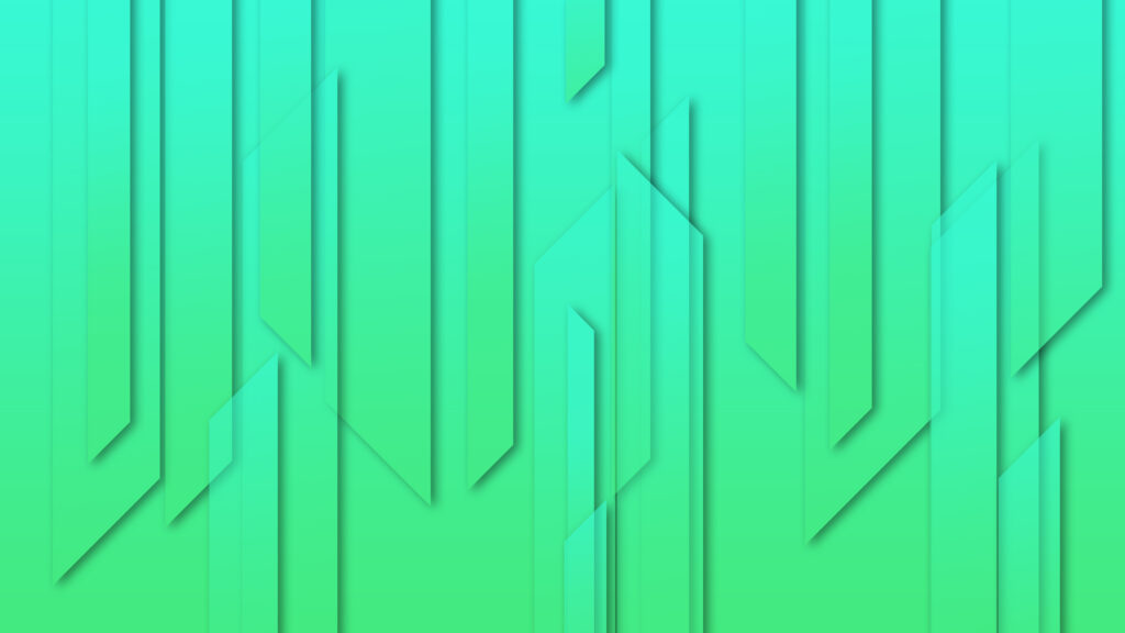 Green Color background abstract Dynamic Geometry Blue lines weave stylish patterns in colorful, seamless, flat elegance.