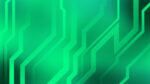 Green color abstract sci fi design line 4K Background