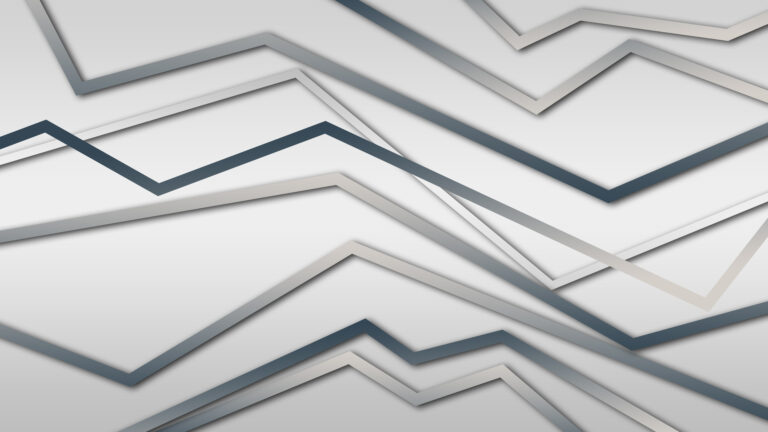 Grey color abstract backgroud , black zig zag strokes