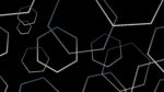 Hexagonal Shape Black Abstact Background