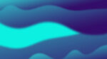 Modern Geometric Harmony Abstract teal and blue Waves in Blur Gradient Colors for Presentation Design and More.