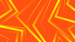 Orange Color Abstract BAckground with Yellow Triangle strokes