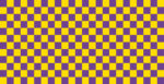 Orange and Yellow checked seamless background made of small squares of different colors