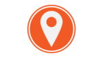 Orange location png free download