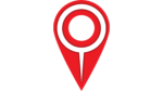 Red color GPS loaction pin transparent image HD royalty free download