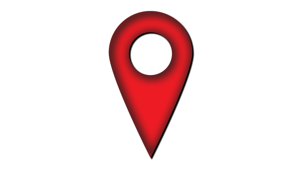 Red location symbol png free download