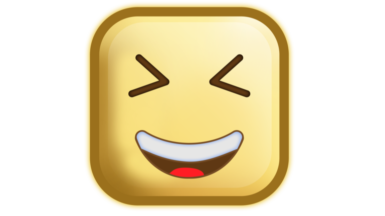 Square brown Emoji 3d png free download