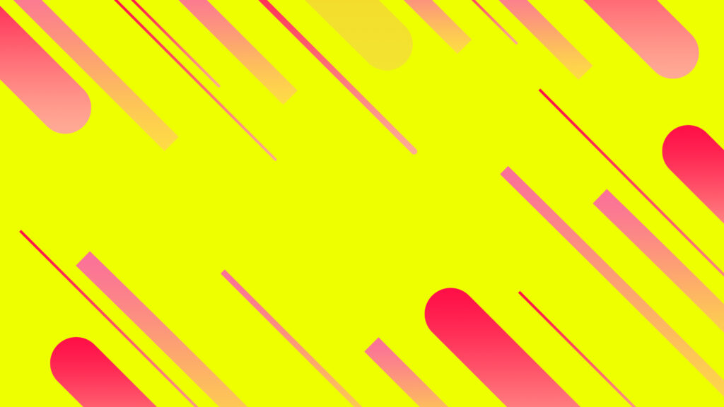 Yellow Abtsract Background Overlays With Pink Lines Stroke