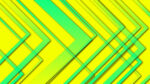 Yellow Color Background With Green Triangle lines Abstarct Design