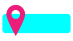 pink color location icon png with cyan color lowerthird