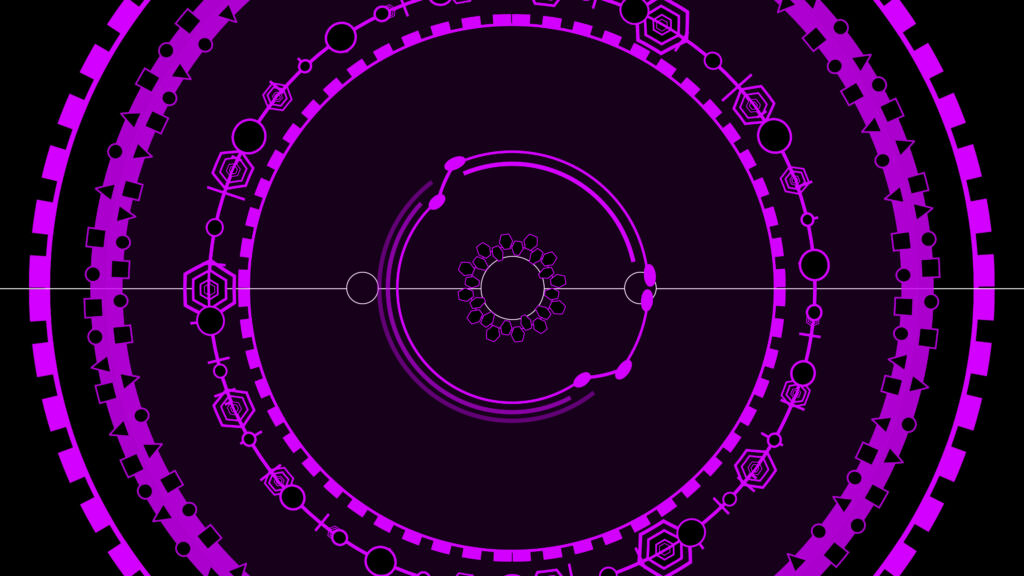 Purple Minimalistic Futuristic Background with a Focus on Advanced Technology and Modern Aesthetics