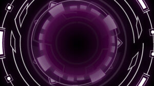 Sci Fi Futuristic Background Featuring Purple and White Color Themes with Intricate Details